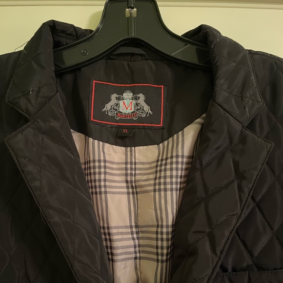 Black Martello Coat jacket - Picture 4 of 7